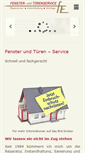 Mobile Screenshot of fenster-wie-neu.de